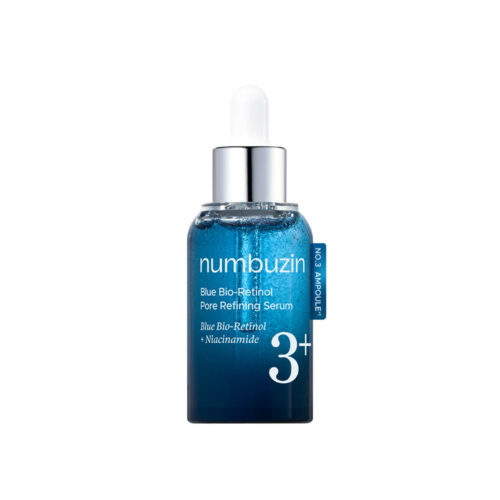 سرم رتینول آبی کوچک کننده منافذ شماره 3 نامبوزین Numbuzin No.3 Blue Bio-Retinol Pore Refining Serum