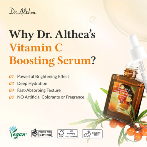 ضد لک ویتامین سی 63 درصد دکتر التیا Dr. Althea Vitamin C Boosting Serum 4