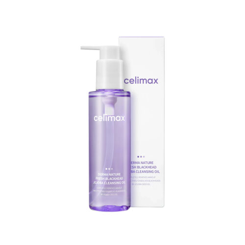 شوینده روغنی ضد جوش سر سیاه جوجوبا سلیمکس celimax derma nature fresh blackhead jojoba cleansing oil 150ml