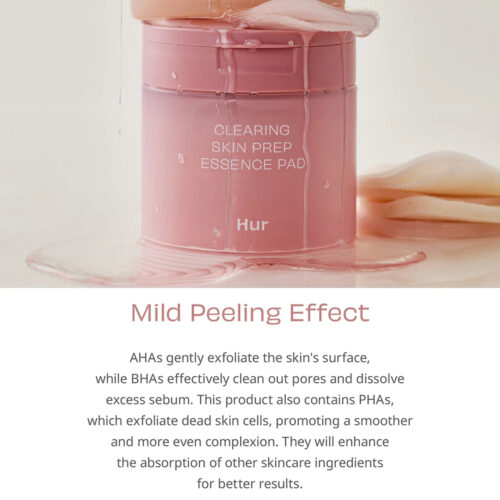 پد اسنس پاک کننده و لایه بردار هاوس آف هور House of Hur Clearing Skin Prep Essence Pad