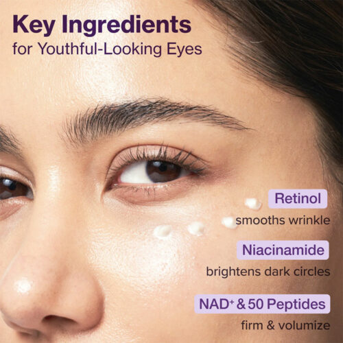 کرم دور چشم NAD و رتینول شماره ۹ نامبوزین Numbuzin No.9 NAD+ Retinol Volumetox Eye Cream