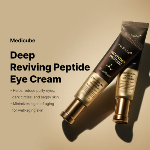 کرم دور چشم جوانساز پپتاید مدی کیوب medicube deep lifting peptide eye cream 30ml