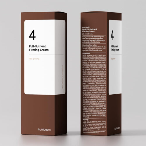 لیفتینگ ضد چروک و جوانساز شماره 4 نامبوزین Numbuzin No.4 Full Nutrient Firming Cream 4