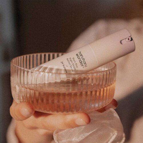 سرم شب رتینول برنج سیاه هاروهارو واندر haruharu wonder black rice night knight retinol serum