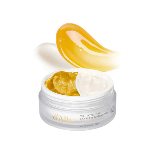 سرم کرم دوگانه ترافل سفید ضد چروک و جوانساز دی آلبا d'Alba White Truffle Double Serum & Cream