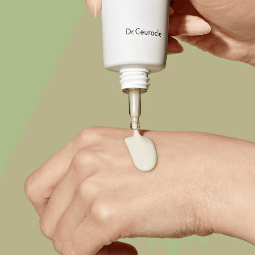 ضد آفتاب فیزیکی تی تری دکتر سراکل dr.ceuracle tea tree purifine green up sun