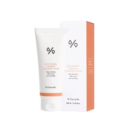 فوم پاک کننده منافذ پوست دکتر سراکل dr ceuracle 5α control clearing cleansing foam