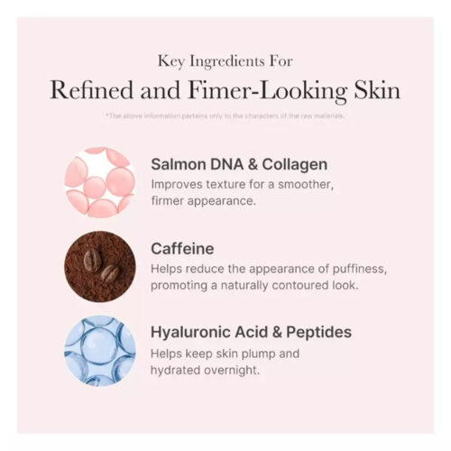 ماسک شب کافئین ترمیم کننده PDRN و جوانساز مدی کیوب Medicube PDRN Pink Caffeine Overnight Wrapping Mask