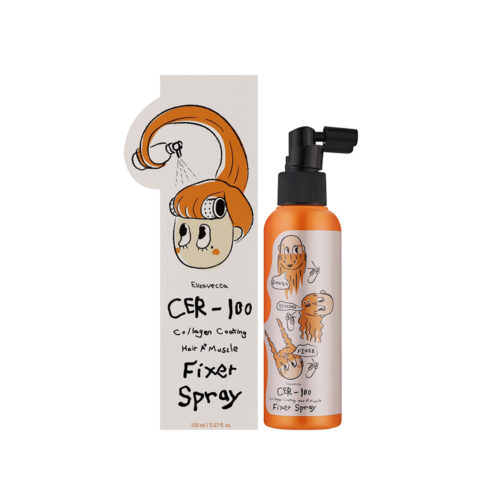 اسپری فیکس مو کلاژن سر 100 الیزاوکا Elizavecca CER-100 Collagen Coating Hair Muscle Fixer Spray