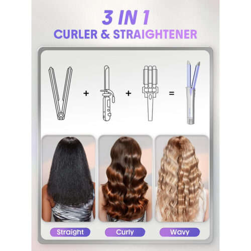 دستگاه حالت دهنده مو مدل کول لاک ایرفلو شیگلم Sheglam Cool Lock Airflow Styler - UK Plug