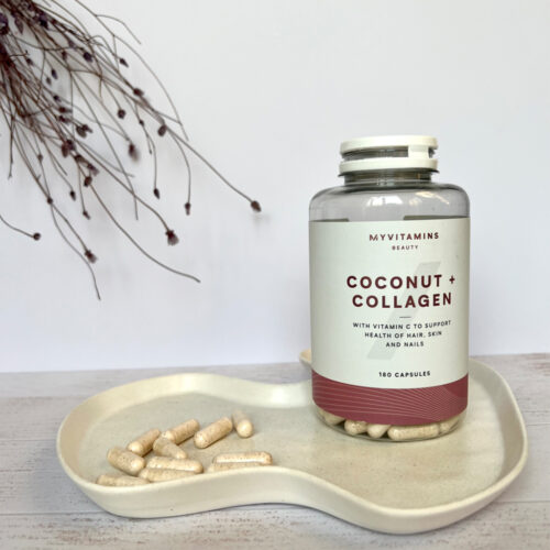 قرص کلاژن کوکونات مای ویتامینز My Vitamins Coconut & Collagen Capsules