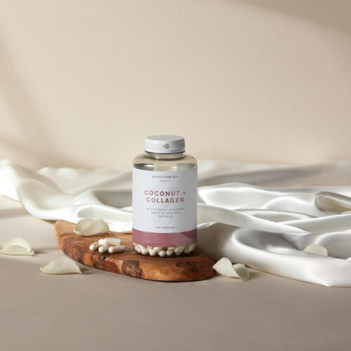 قرص کلاژن کوکونات مای ویتامینز My Vitamins Coconut & Collagen Capsules