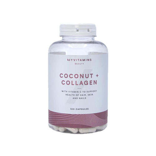قرص کلاژن کوکونات مای ویتامینز My Vitamins Coconut & Collagen Capsules