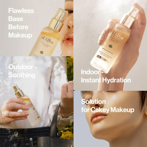میست سرم آبرسان و درخشان کننده ترافل سفید د البا d'Alba White Truffle First Spray Serum