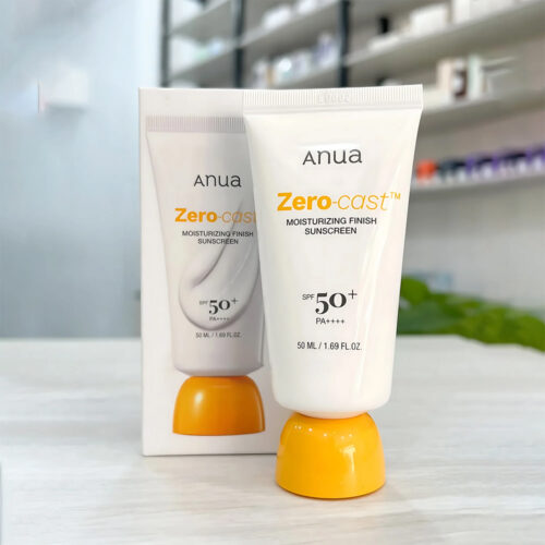کرم ضد آفتاب آبرسان و مرطوب کننده زیرو کست آنوا Anua Zero-Cast Moisturizing Finish Sunscreen