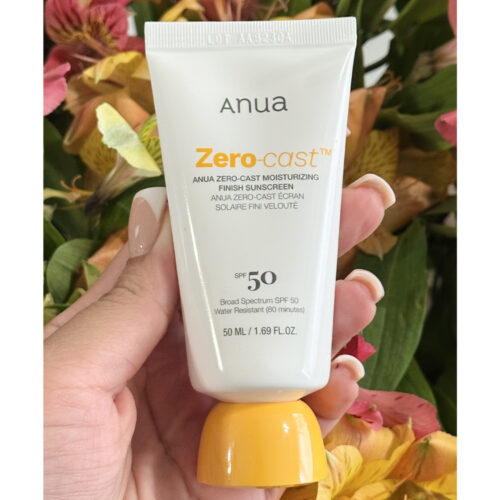 کرم ضد آفتاب آبرسان و مرطوب کننده زیرو کست آنوا Anua Zero-Cast Moisturizing Finish Sunscreen