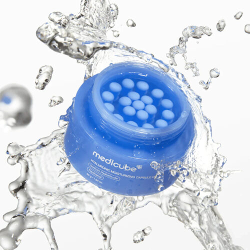 کرم کپسولی آبرسان هیالورونیک اسید و پانتنول مدی کیوب Medicube Hyaluronic Moisturizing Capsule Cream
