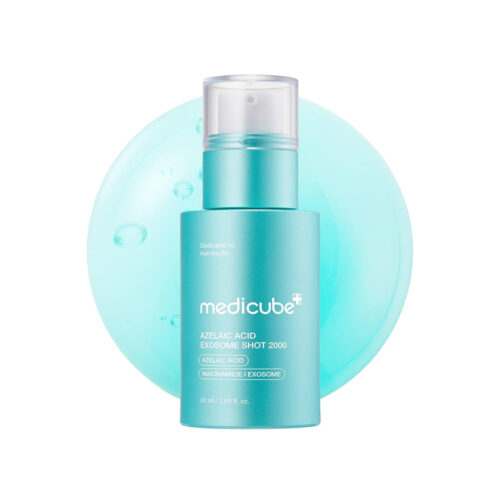 سرم ضد جوش و کنترل منافذ آزلائیک اسید اگزوزوم شات 2000 مدی کیوب Medicube Azelaic Acid Exosome Shot 2000