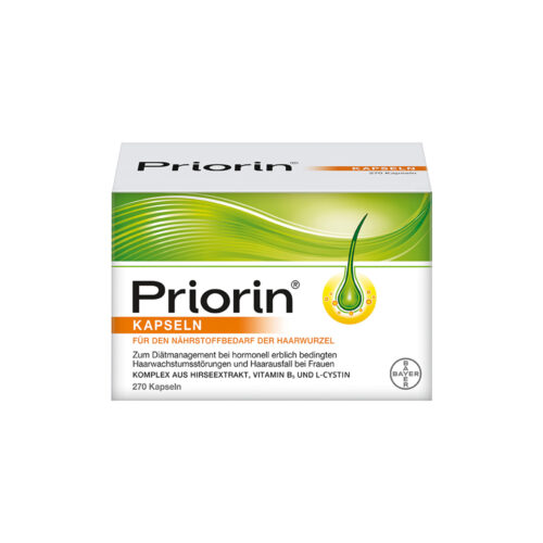 قرص ضد ریزش مو ارثی و هورمونی بایر پریورین Bayer Priorin Kapseln