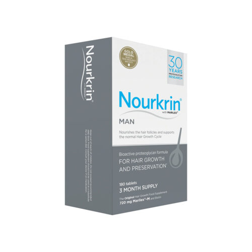 قرص ضد ریزش موی آقایان نورکرین nourkrin man 3 months supply