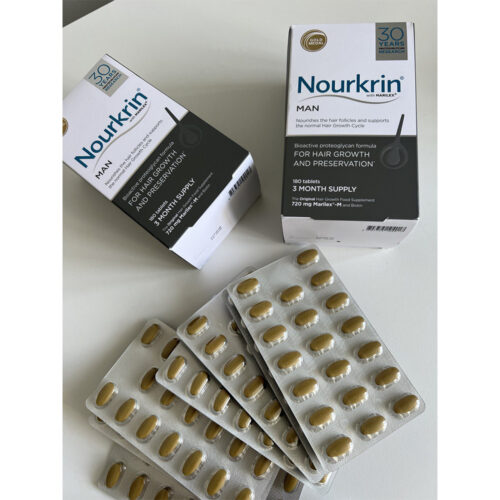 قرص ضد ریزش موی آقایان نورکرین nourkrin man 3 months supply