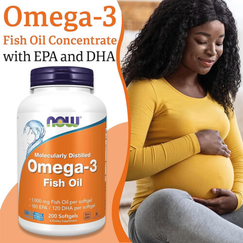 کپسول امگا 3 روغن ماهی ناو NOW Omega-3 Fish Oil