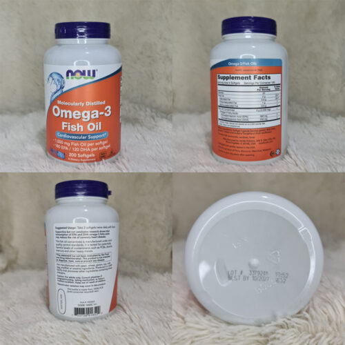 کپسول امگا 3 روغن ماهی ناو NOW Omega-3 Fish Oil