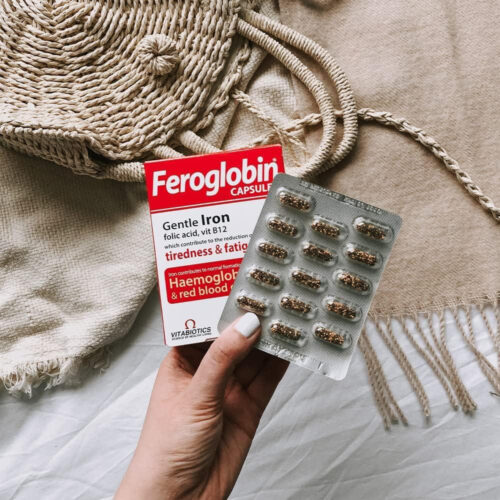 کپسول فروگلوبین B۱۲ ویتابیوتیکس Feroglobin Capsules Vitabiotics