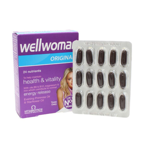 کپسول مولتی ویتامین بانوان ول وومن ویتابیوتیکس wellwoman original vitabiotics